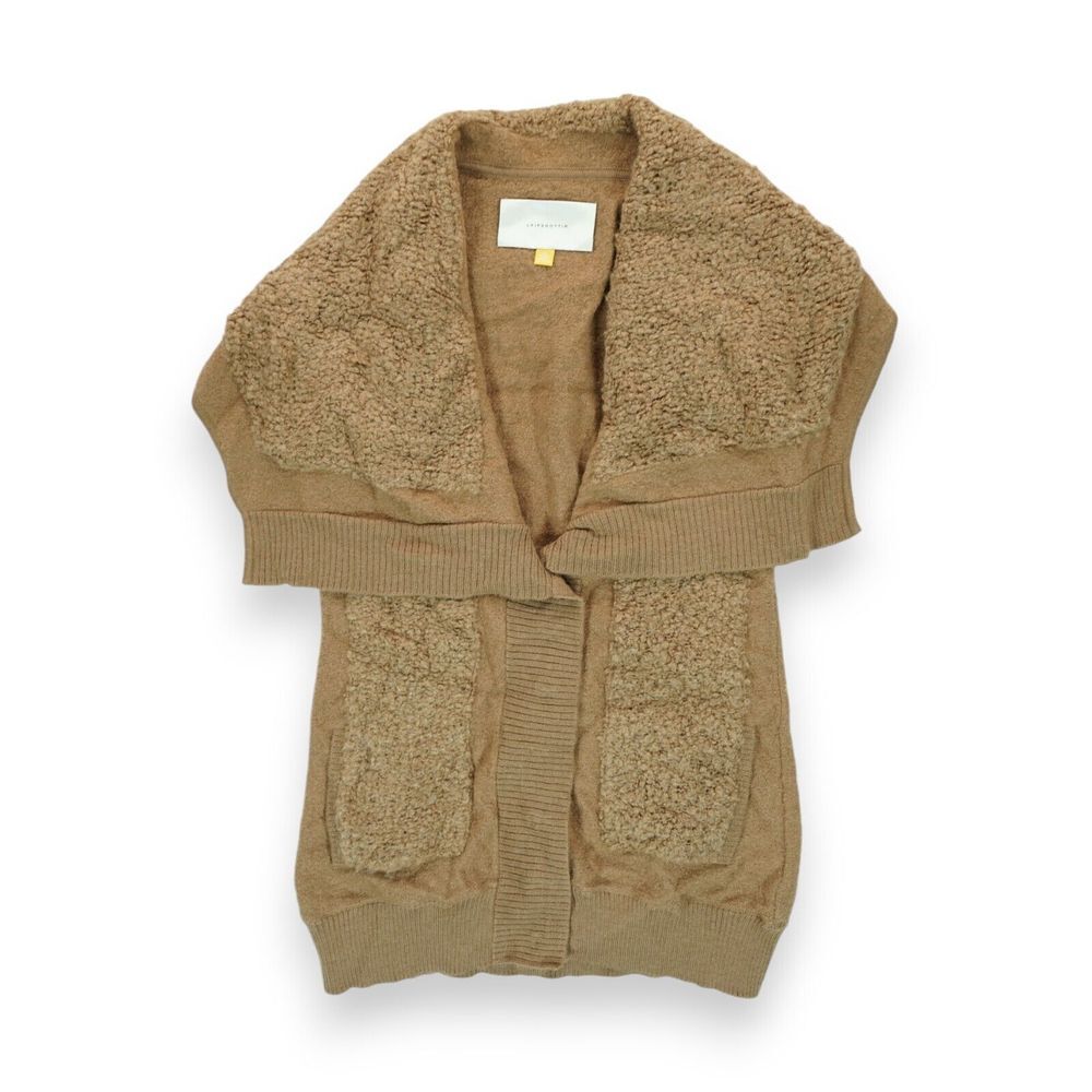 LEIFSDOTTIR Women's Baby Alpaca Sweater Size‎ XS Wool / Silk Brown MSRP $228